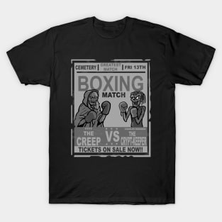 Horror boxing match T-Shirt